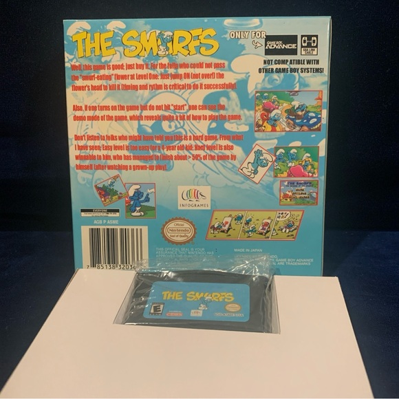 The Revenge of The Smurfs Game Boy advance - Picture 2 of 13